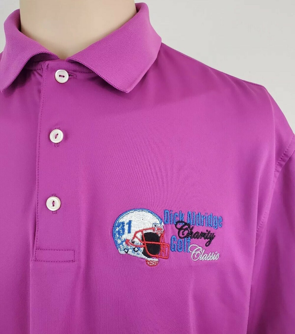 Peter Millar Summer Comfort Dick Aldridge Charity Golf Classic Shirt Size Medium